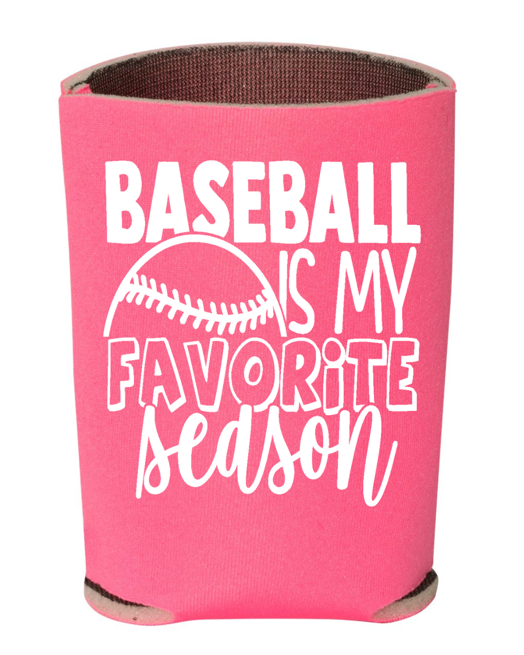 Baseball is My Favorite Season Koozie