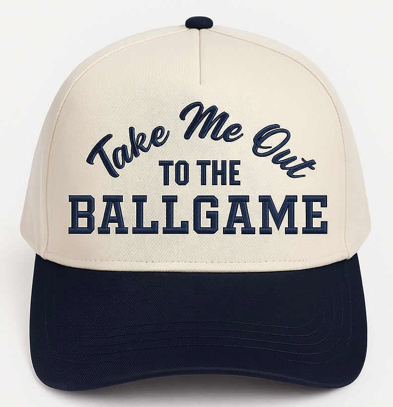 Take Me Out To The Ballgame Hat