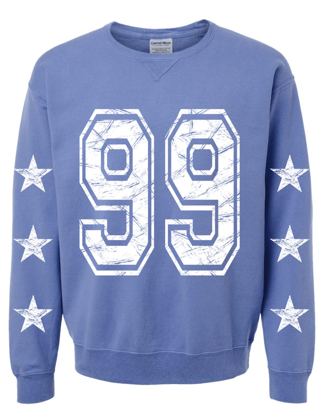 Custom Number + Stars
