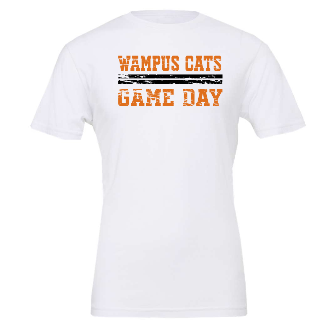 Distressed Game Day Wampus Cats