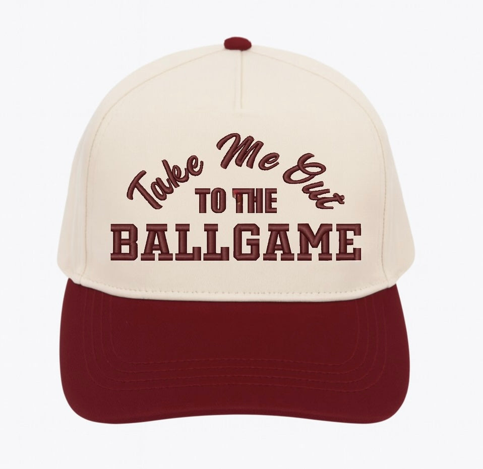 Take Me Out To The Ballgame Hat