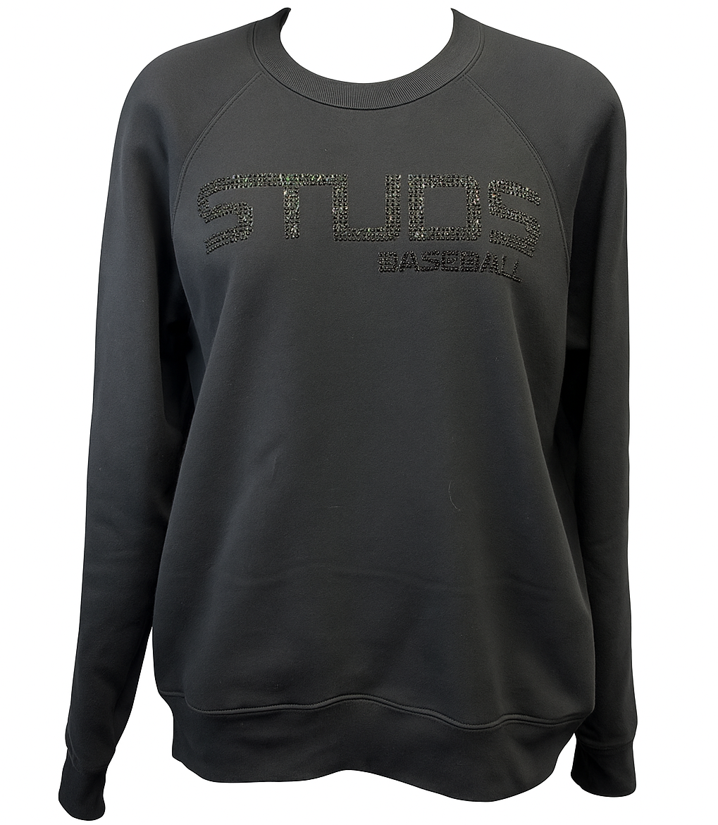 Studs Baseball Rhinestone