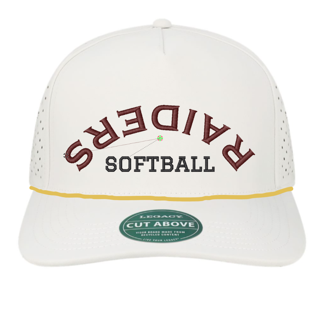 Raiders Softball Upside Down Hat