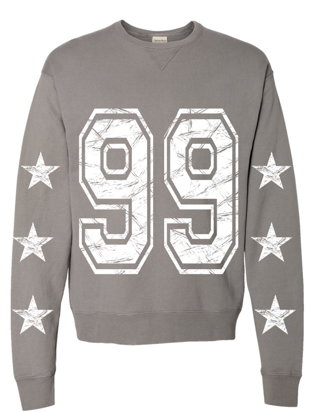 Custom Number + Stars