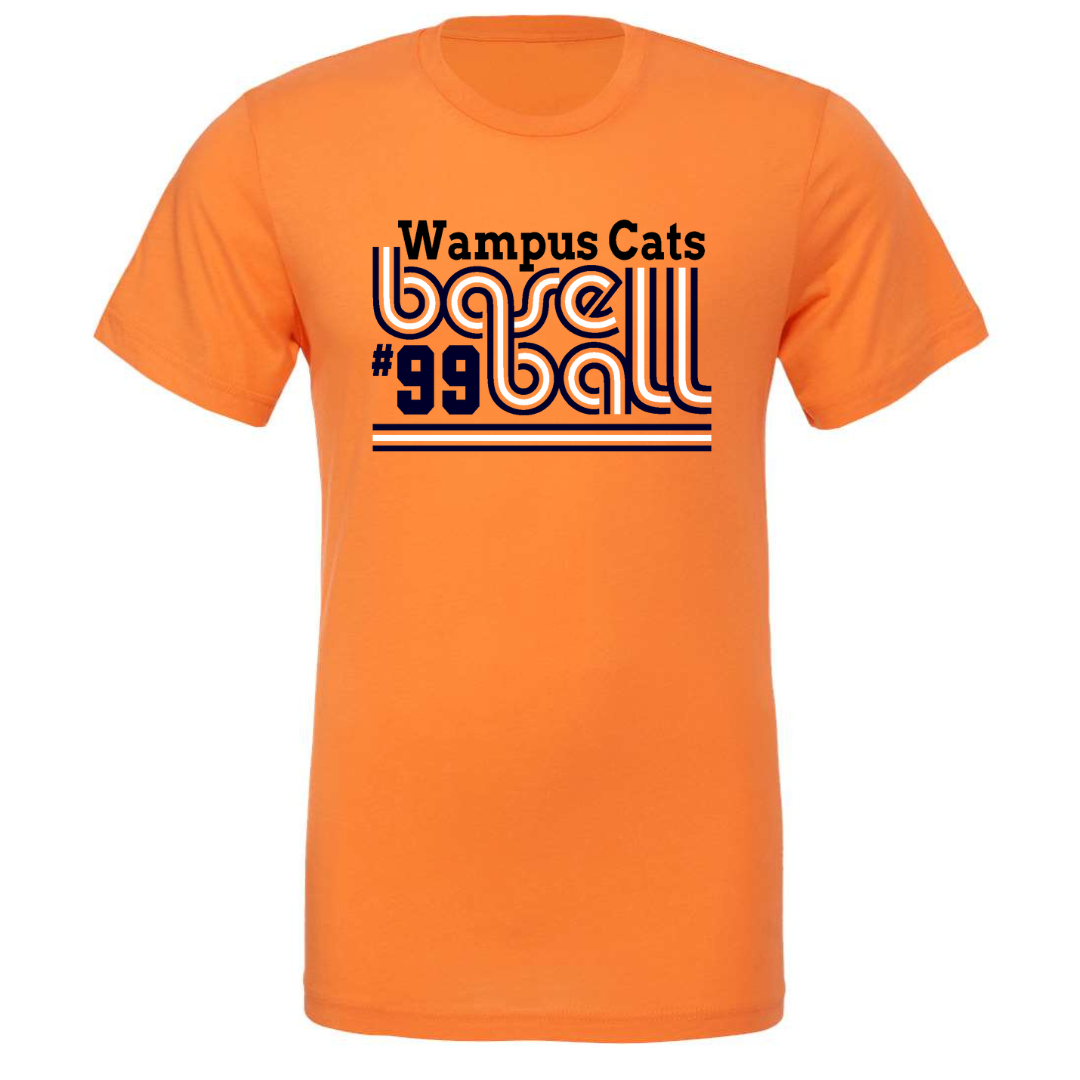 Retro Baseball Wampus Cats