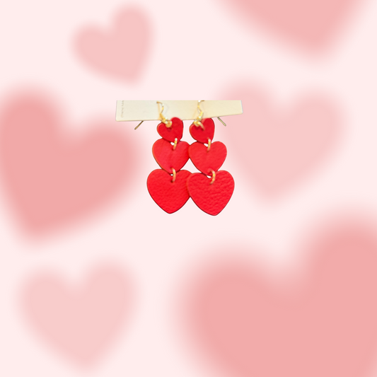 heart earrings