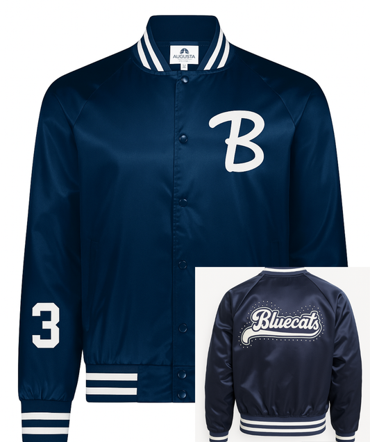Custom Satin Bomber Jacket