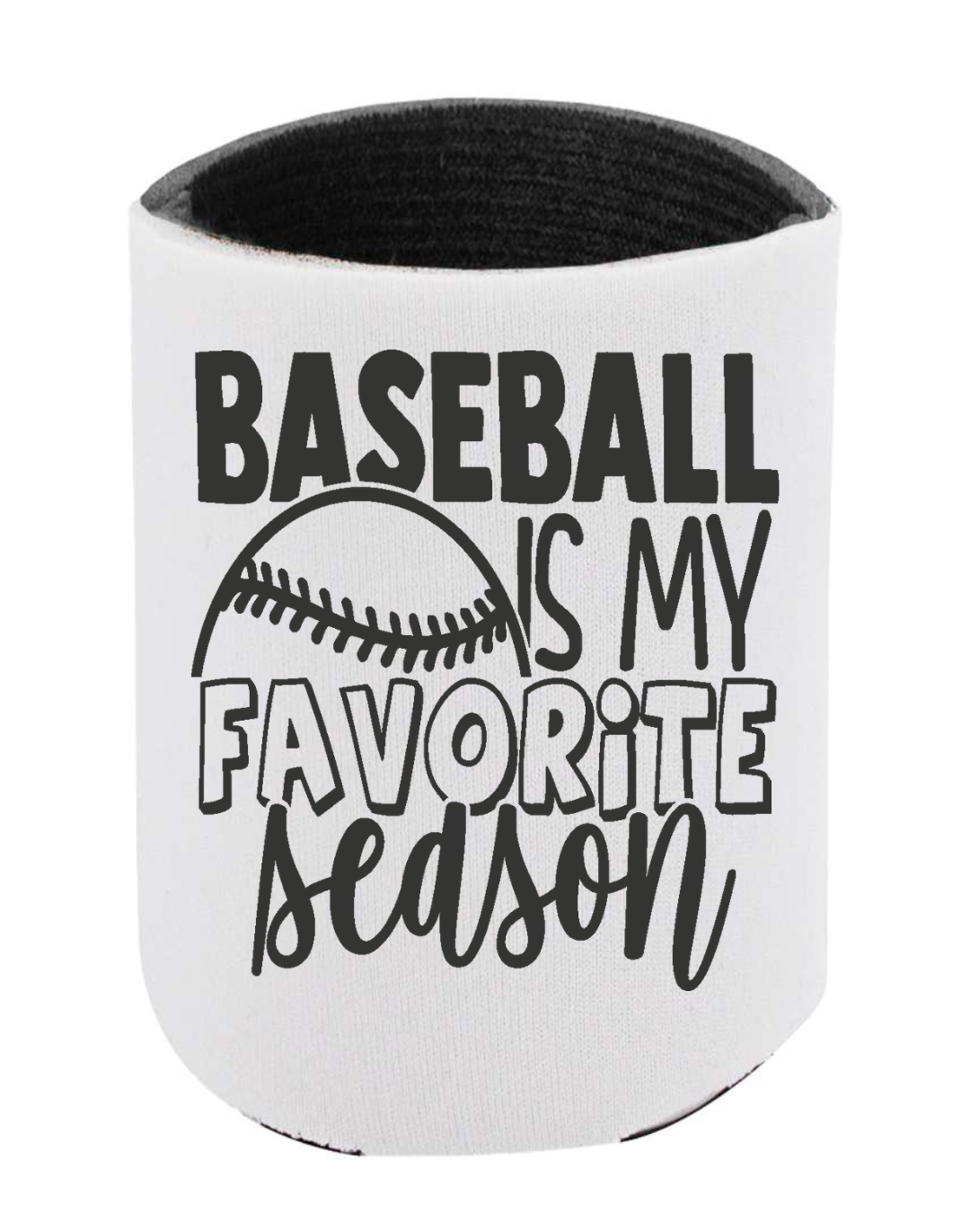 Baseball is My Favorite Season Koozie