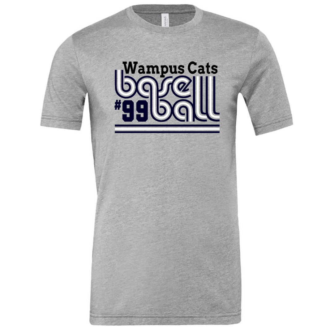 Retro Baseball Wampus Cats