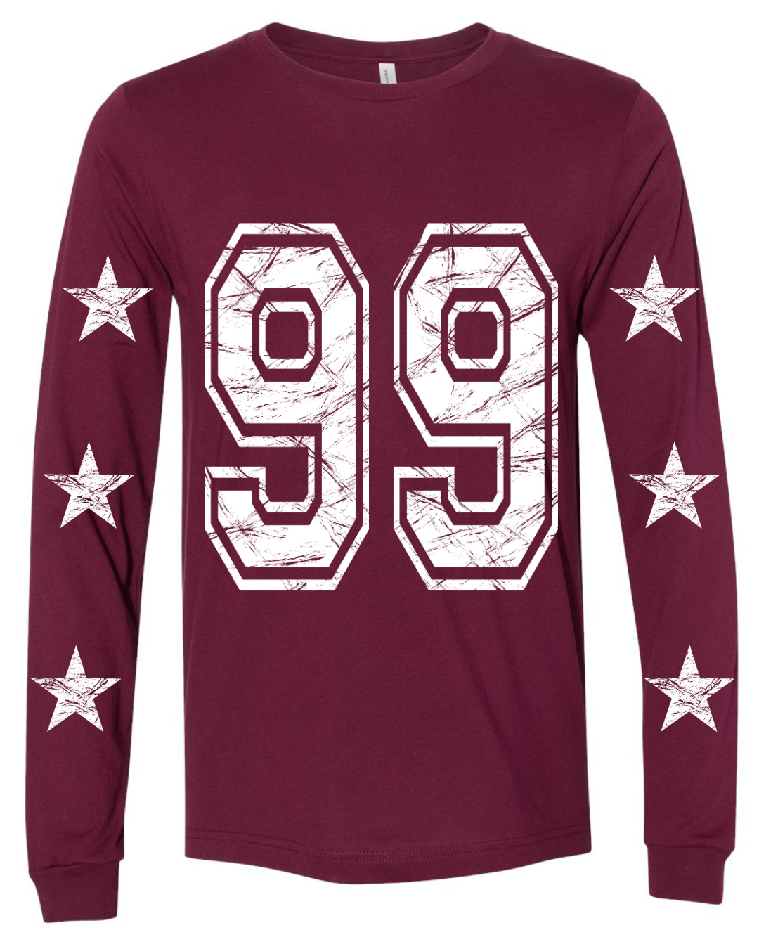 Custom Number + Stars