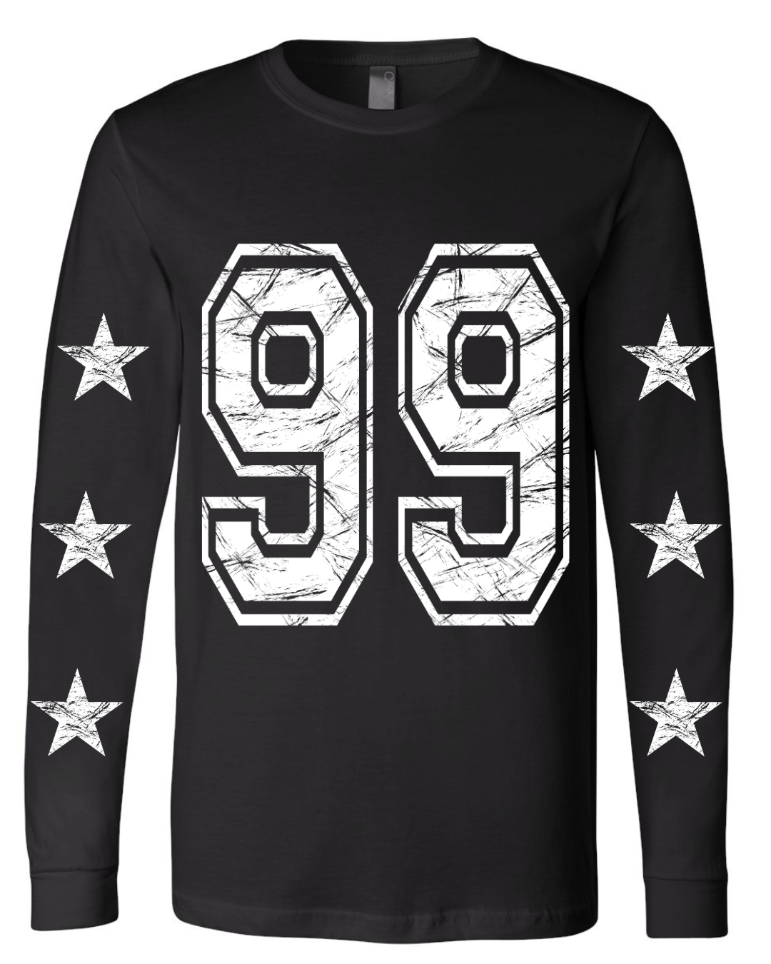 Custom Number + Stars