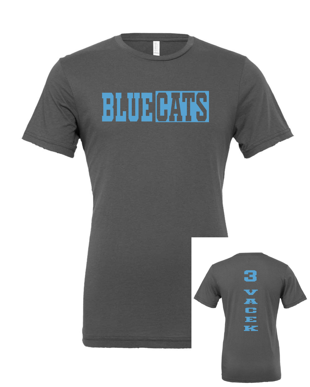Blue Cats Cutout