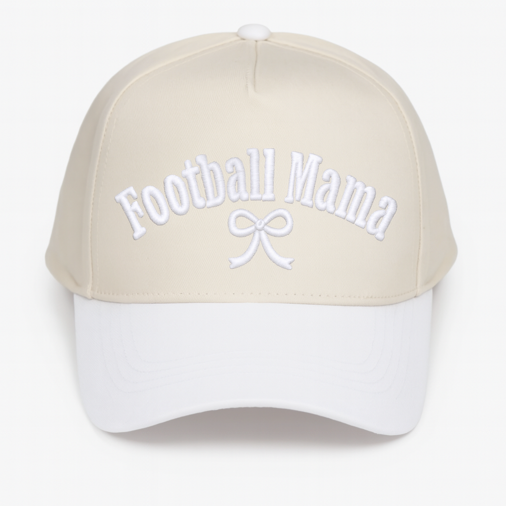 Football Mama Bow Hat