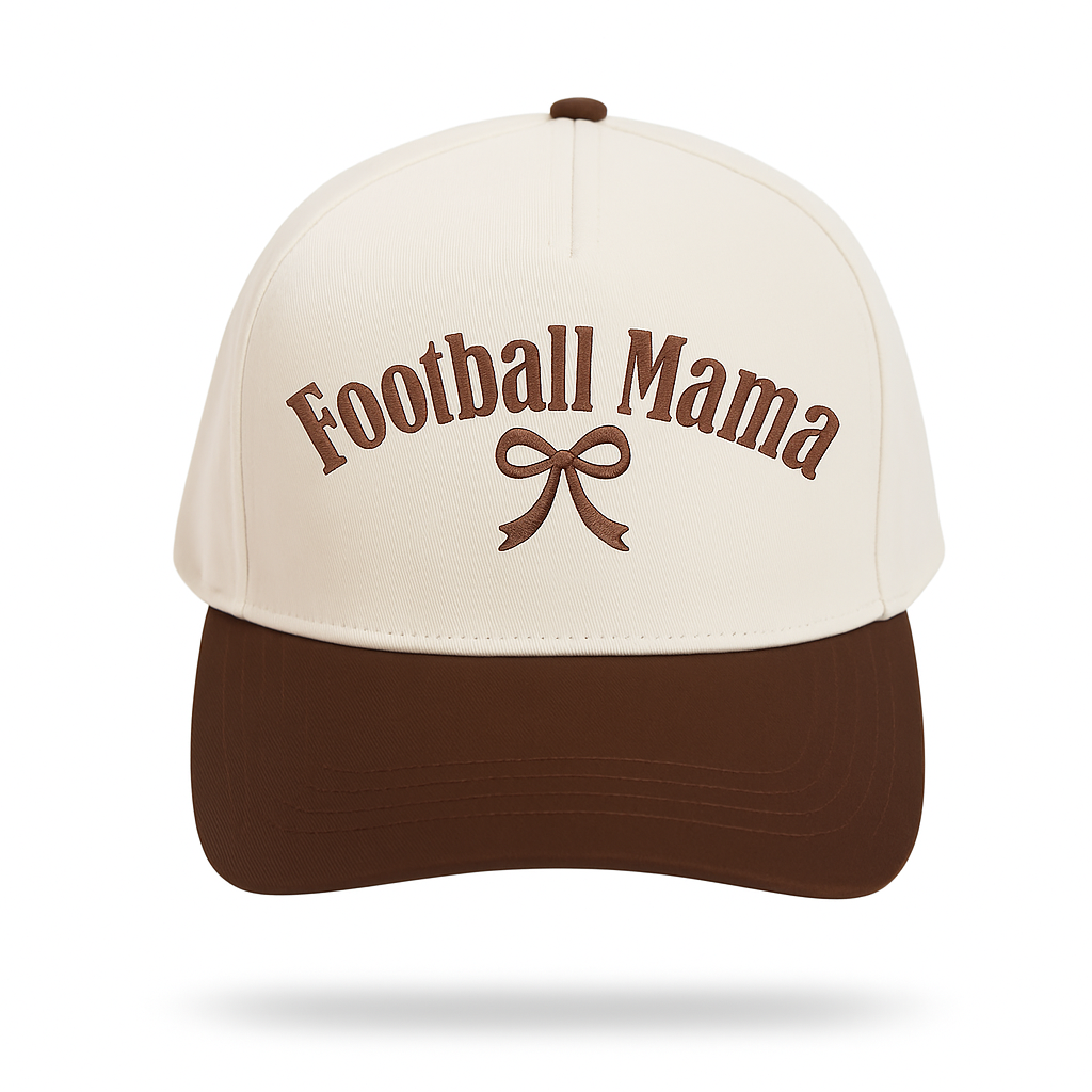 Football Mama Bow Hat
