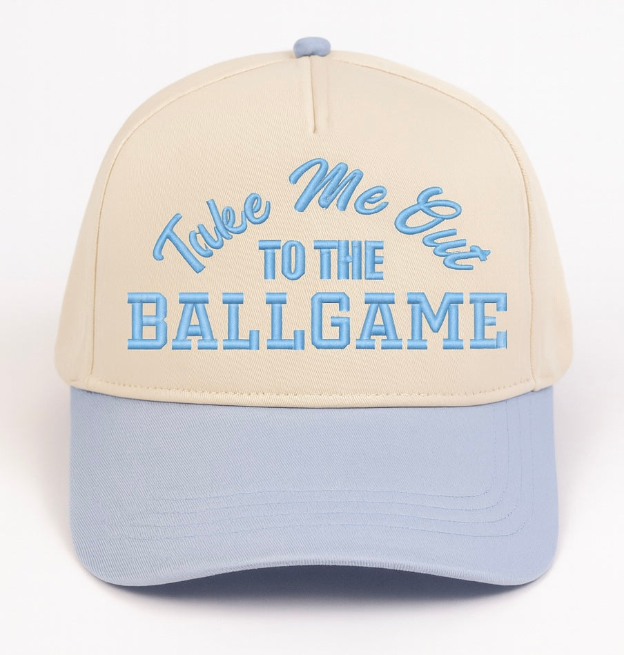 Take Me Out To The Ballgame Hat