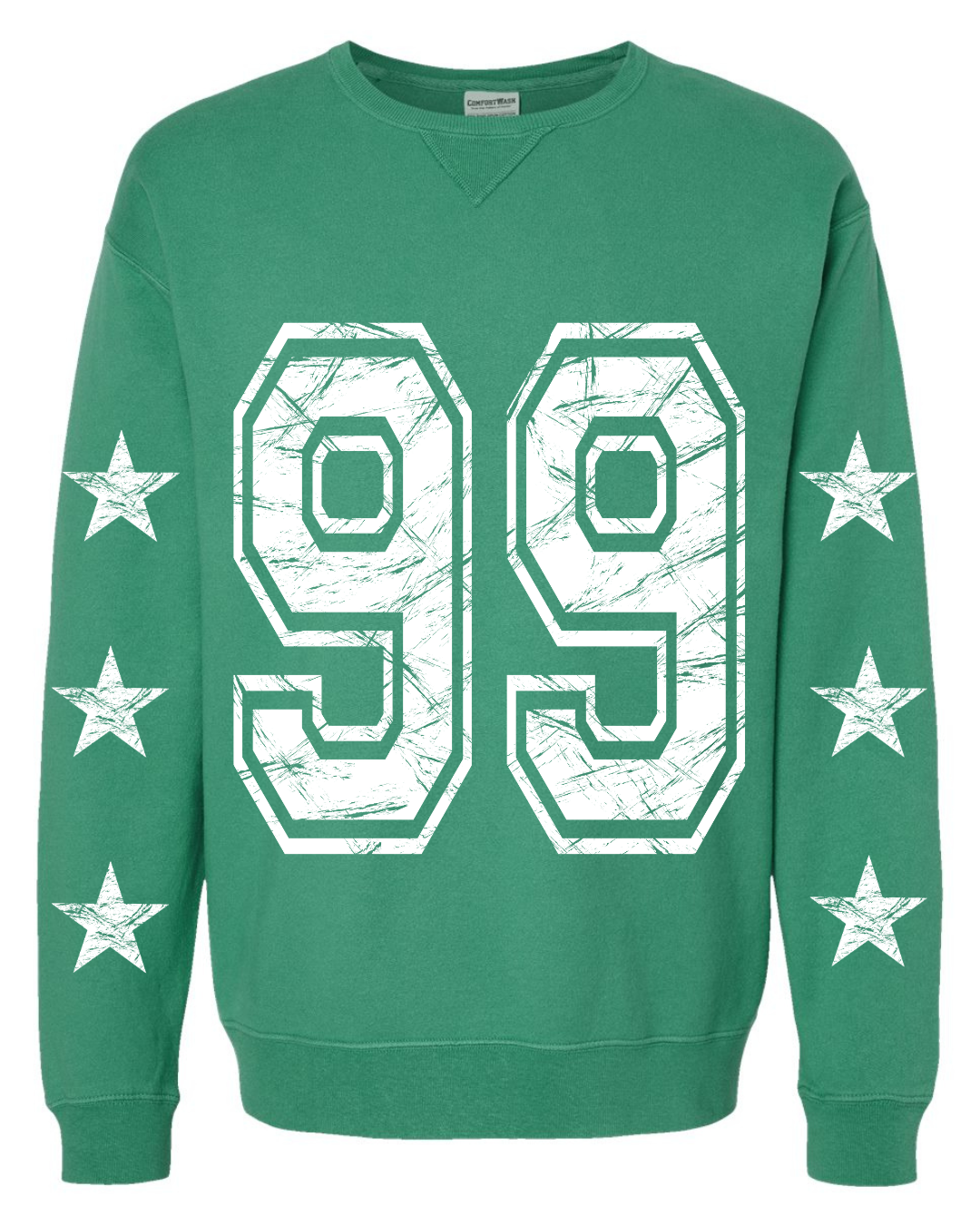 Custom Number + Stars
