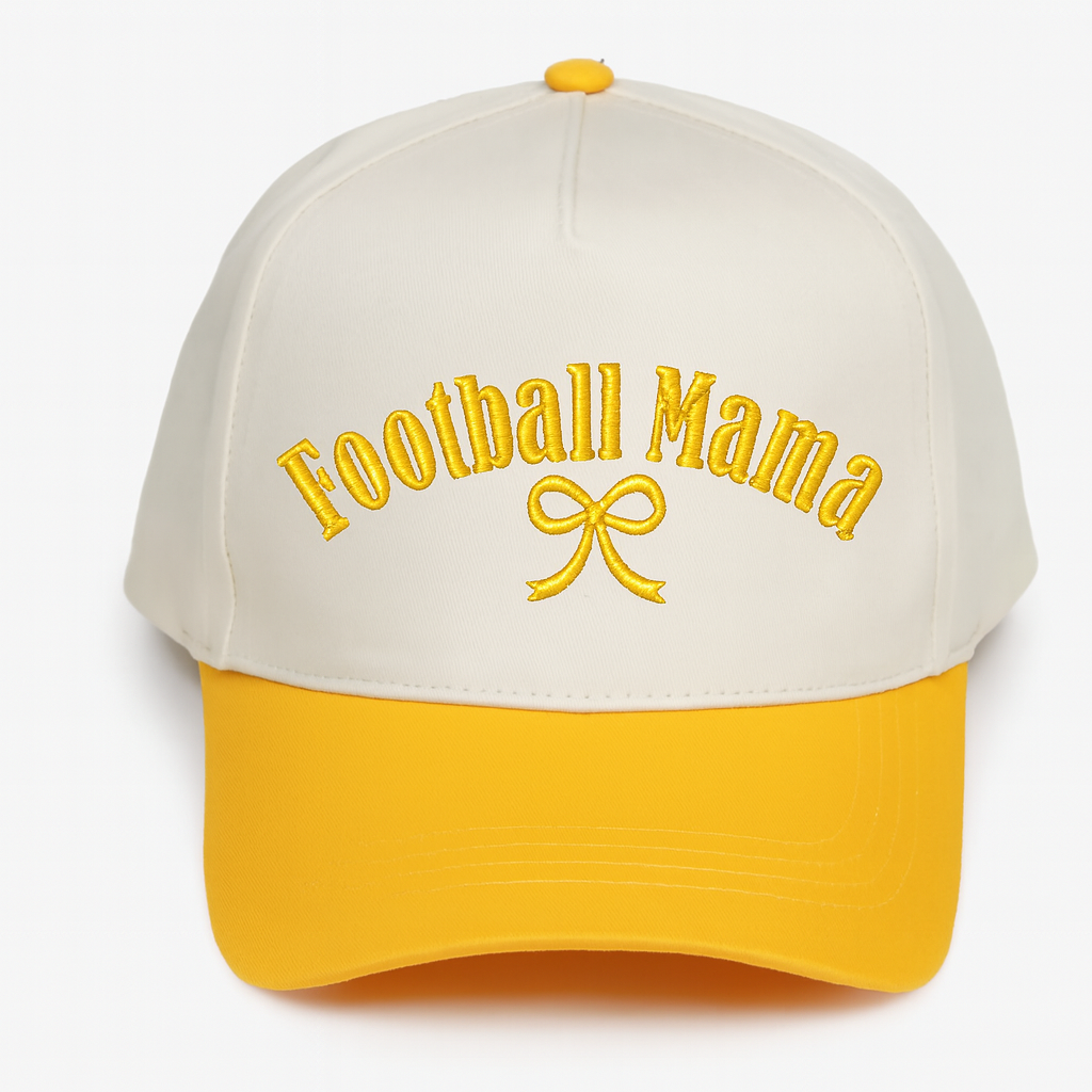 Football Mama Bow Hat