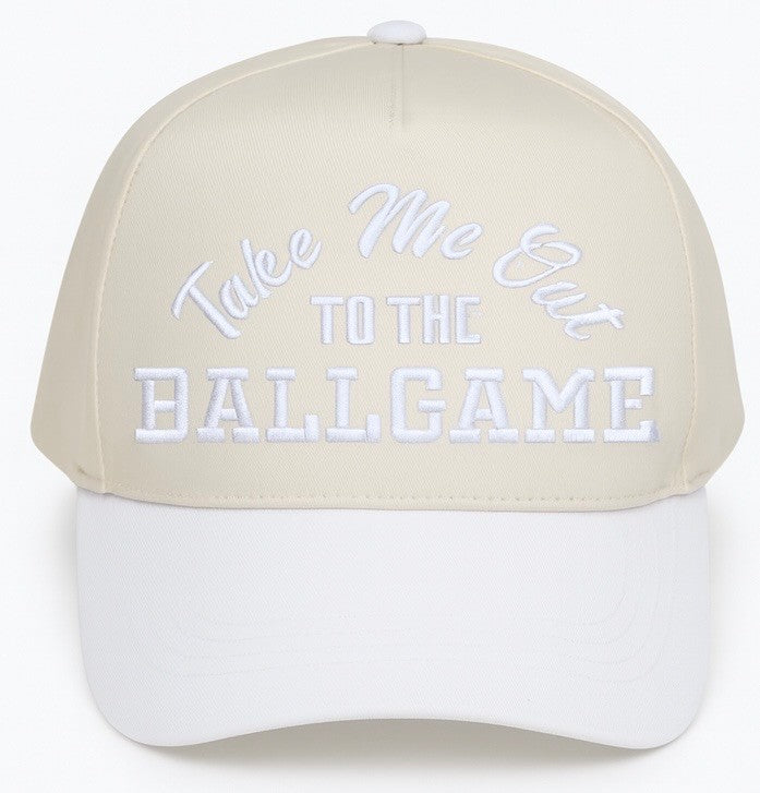Take Me Out To The Ballgame Hat