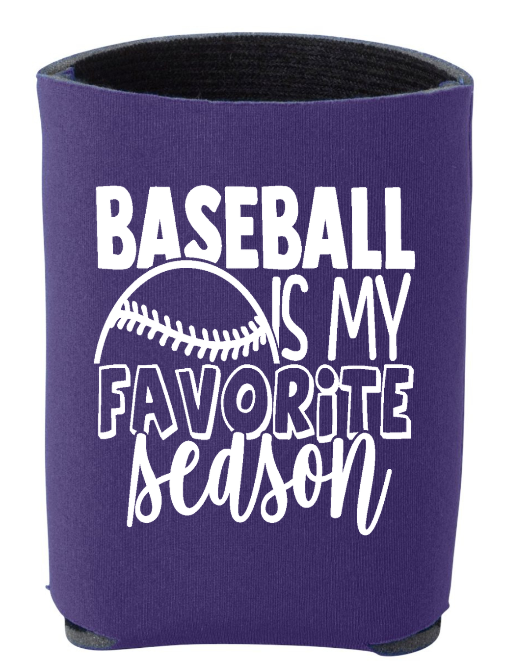 Baseball is My Favorite Season Koozie