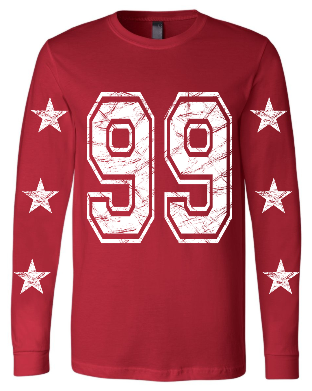Custom Number + Stars
