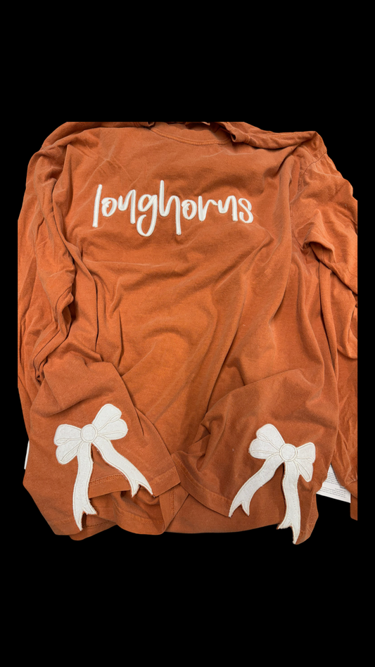 Longhorns side bow