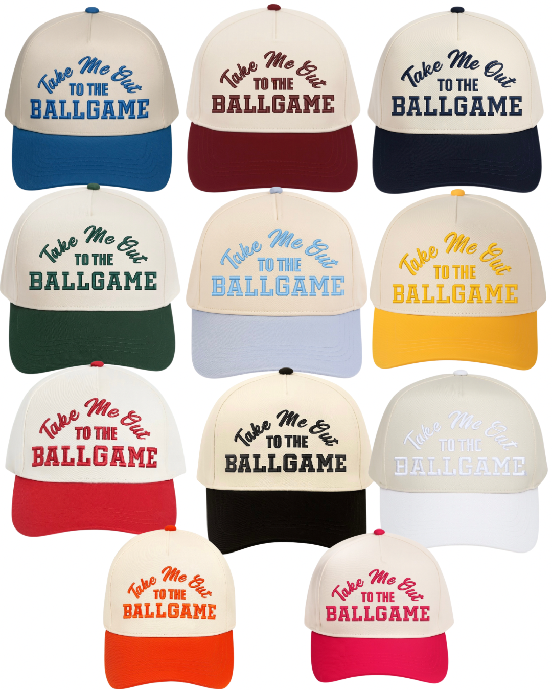 Take Me Out To The Ballgame Hat
