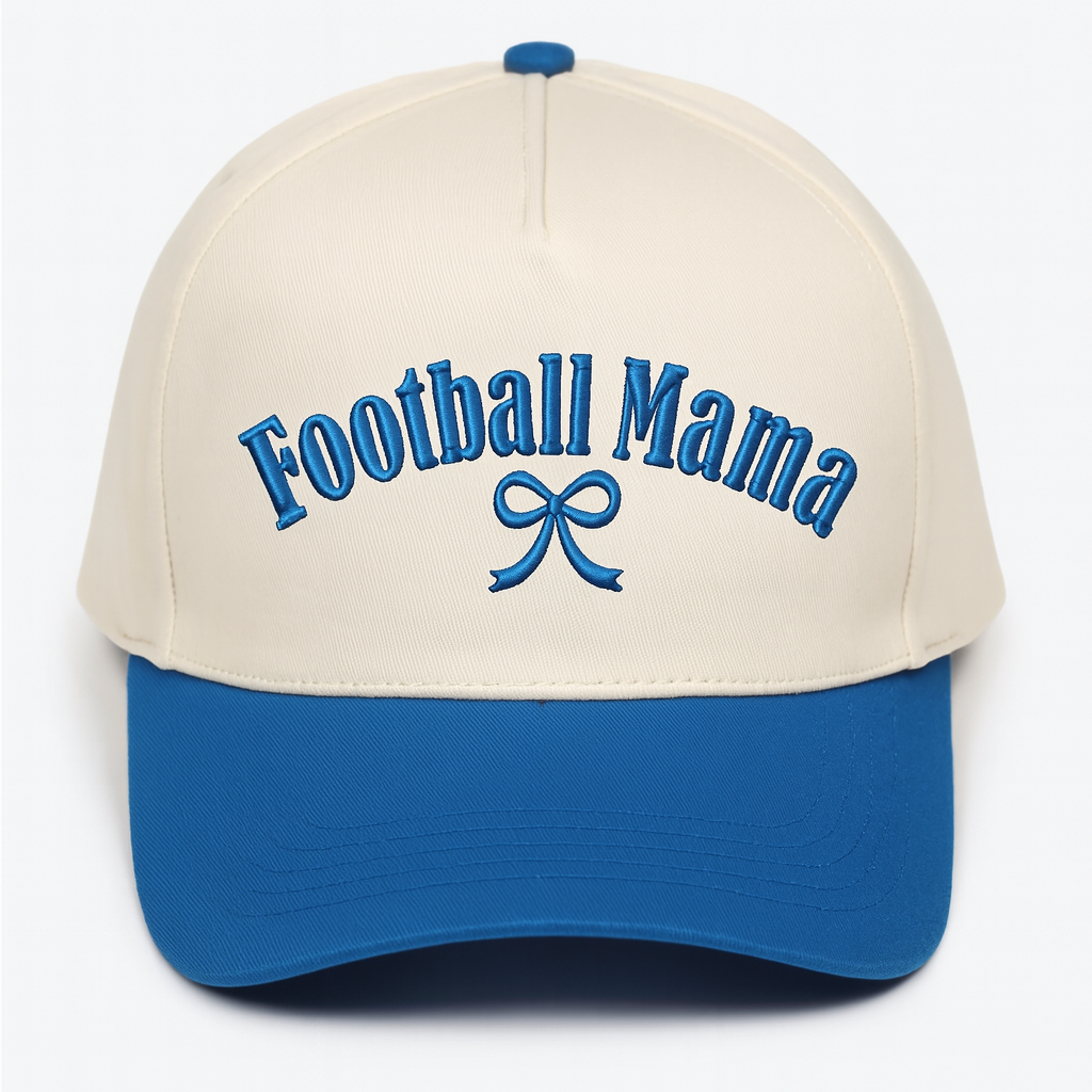 Football Mama Bow Hat