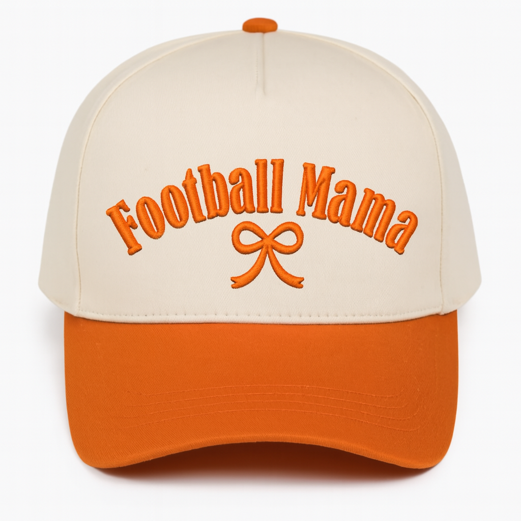 Football Mama Bow Hat