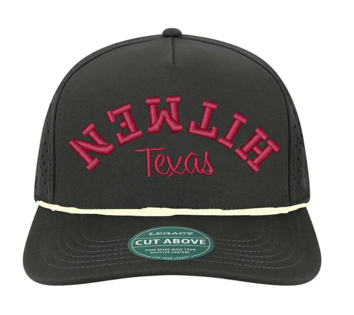 Hitmen Texas Upside Down Hat - Black