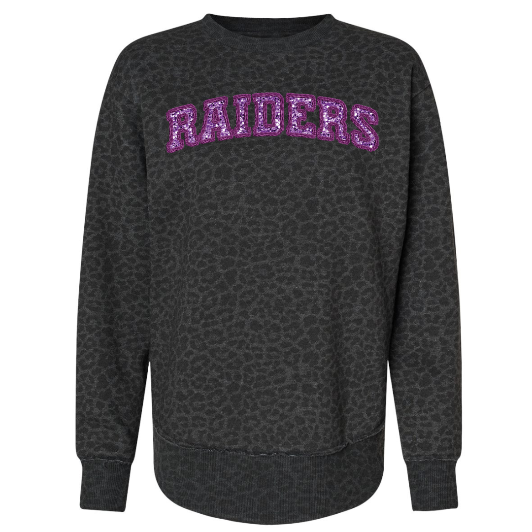 Raiders Faux Sequin & Embroidery
