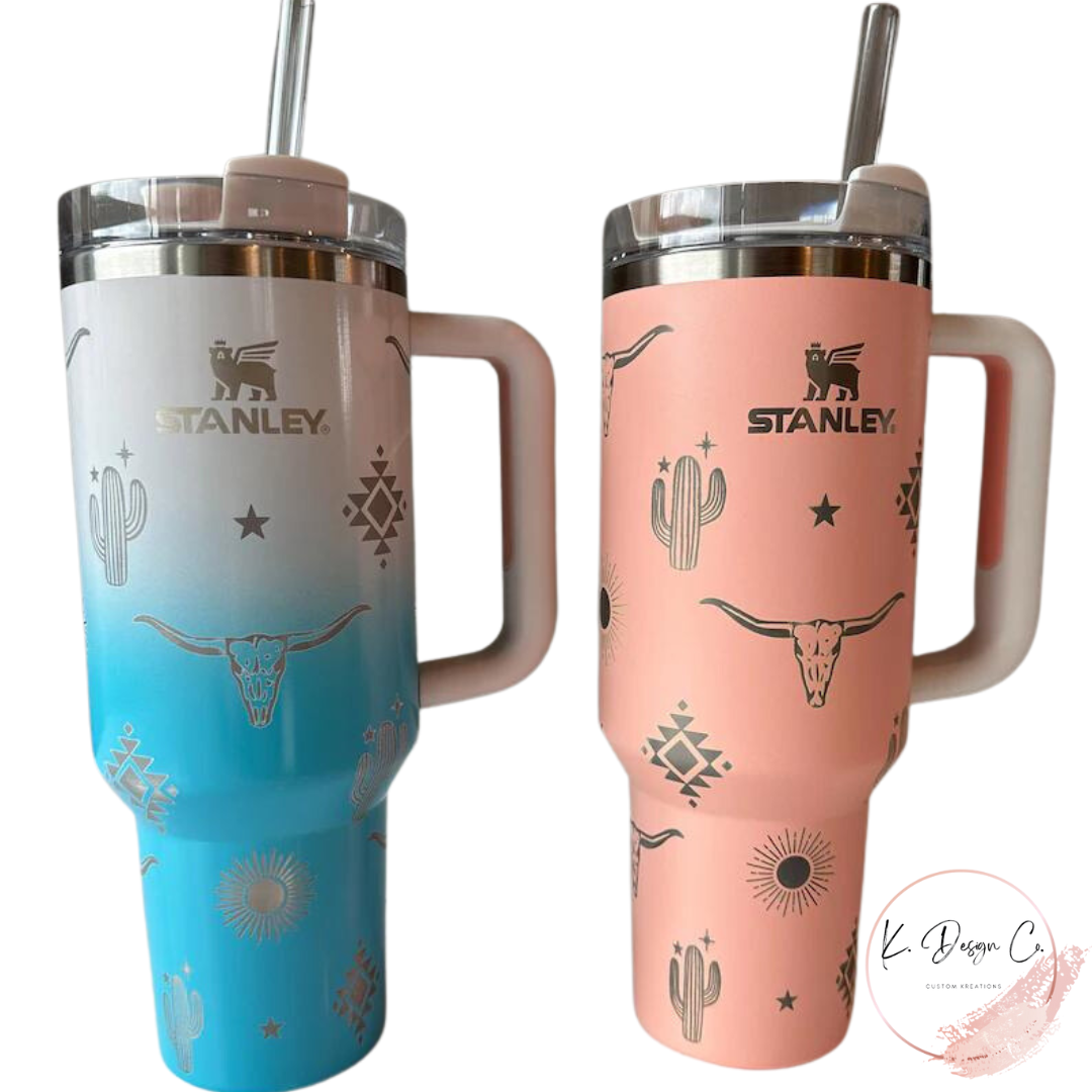 Southwest Aztec Stanley | Tumbler | Custom | 30oz + 40oz