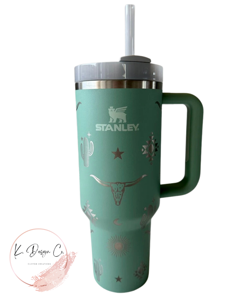 Southwest Aztec Stanley | Tumbler | Custom | 30oz + 40oz