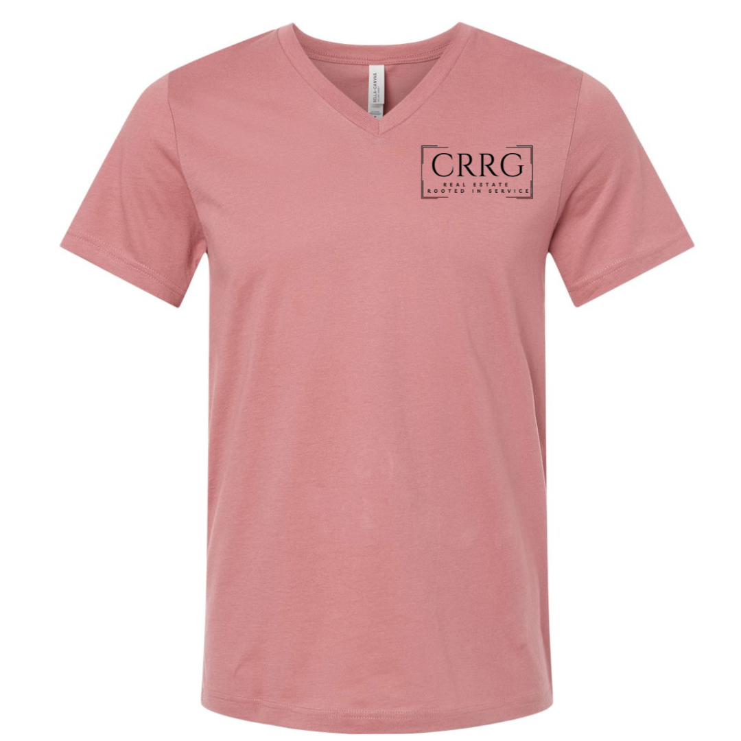 Bella Canvas V-Neck CRRG Logo