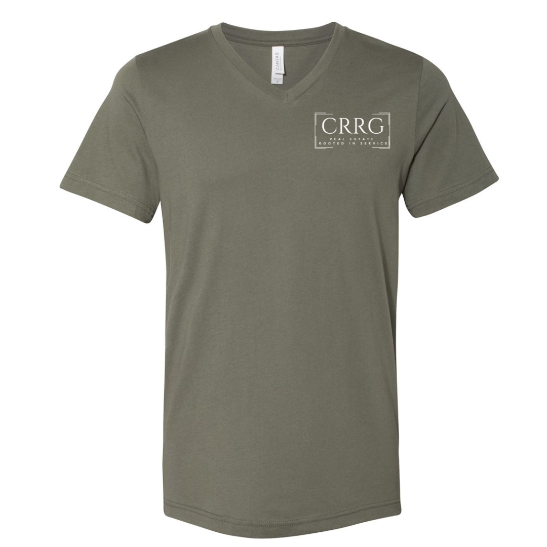 Bella Canvas V-Neck CRRG Logo