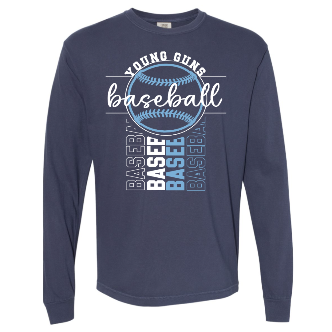 Vertical Repeating baseball