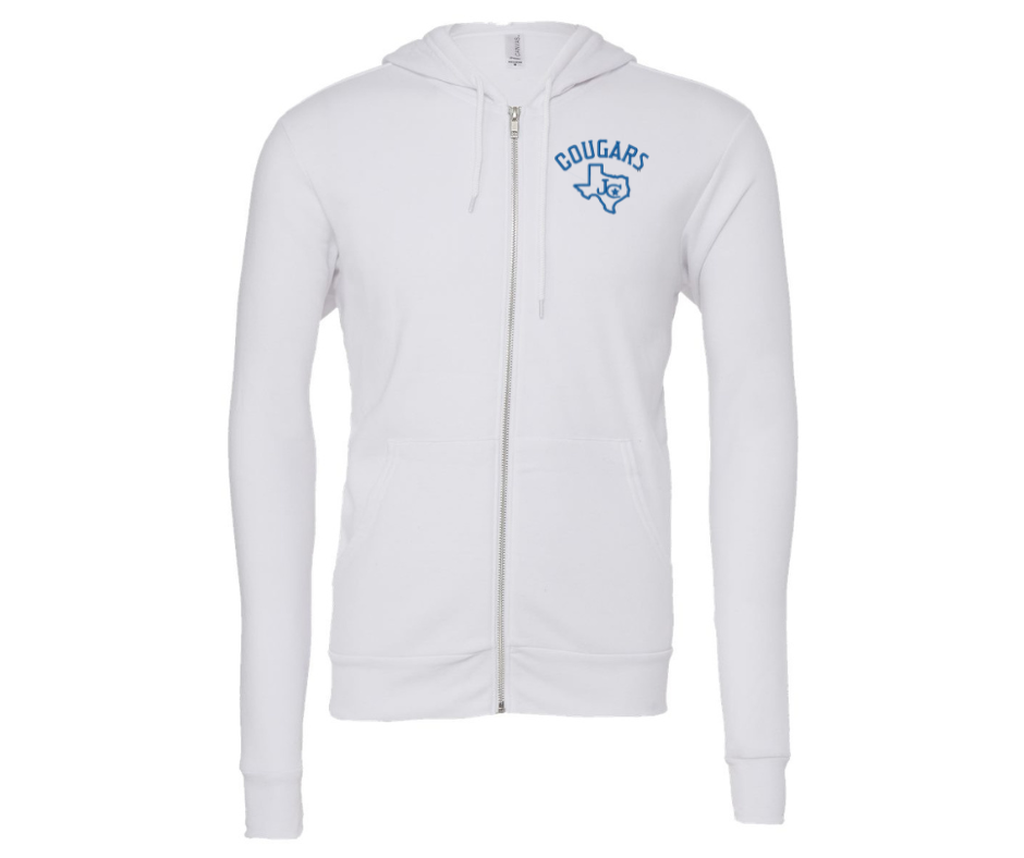Bella Canvas Fleece Full Zip Hoodie