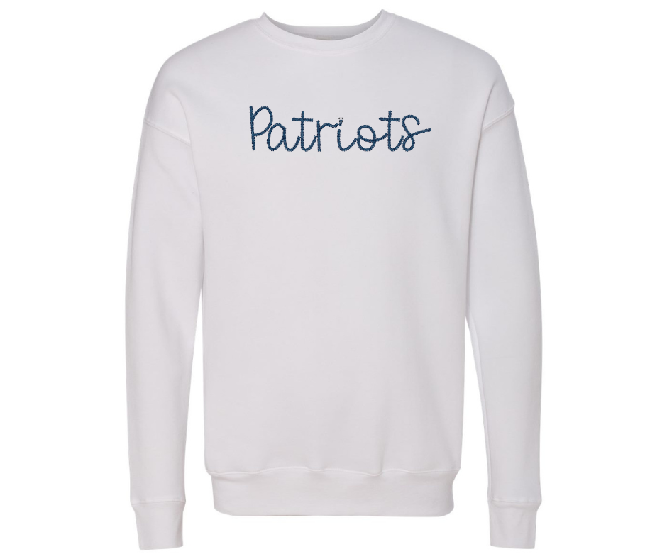 Patriots Embroidered Sweater