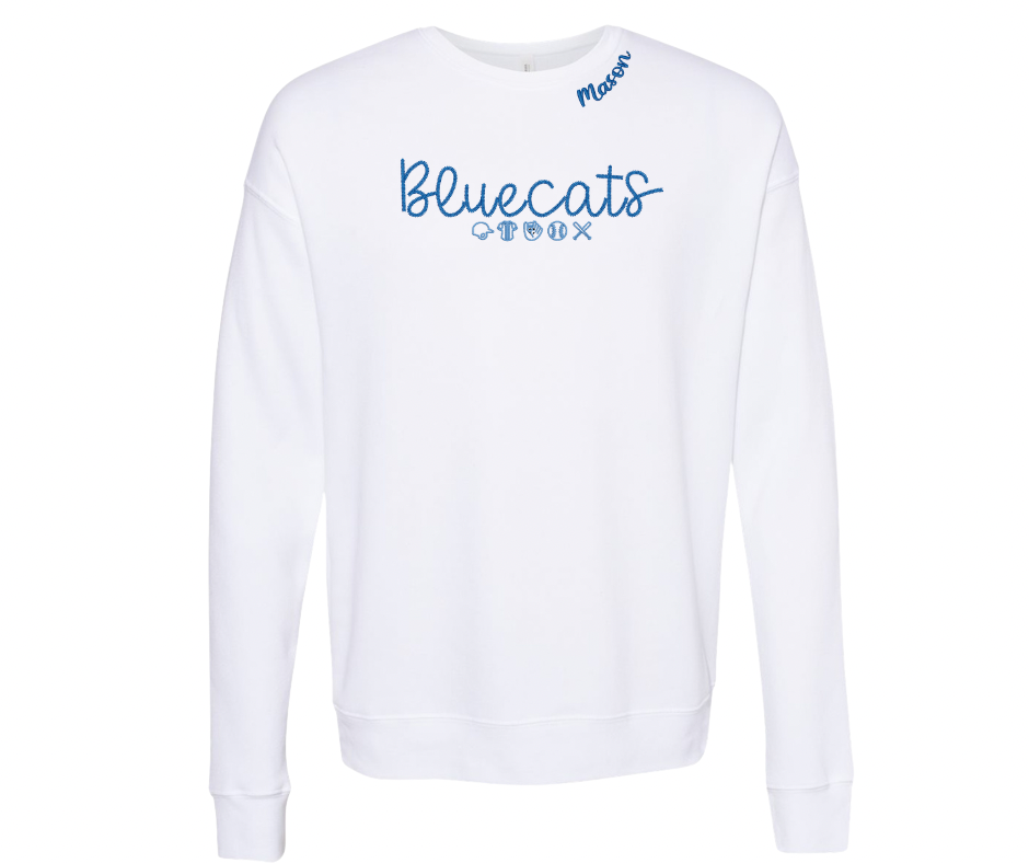 Bluecats Baseball Icons