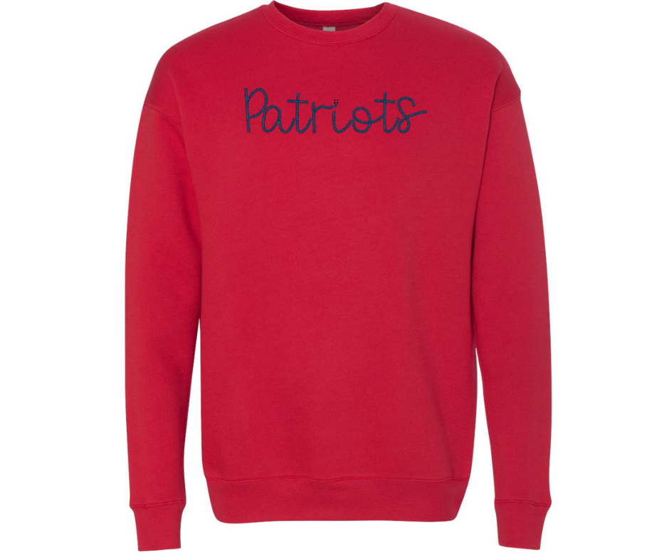 Patriots Embroidered Sweater