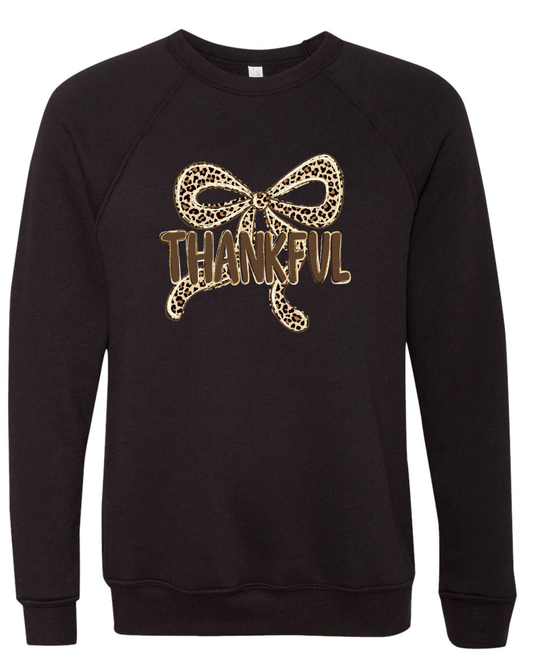 Thankful Leopard Bow