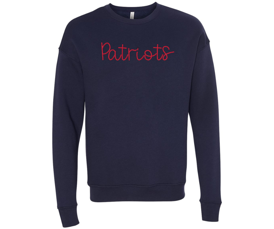 Patriots Embroidered Sweater