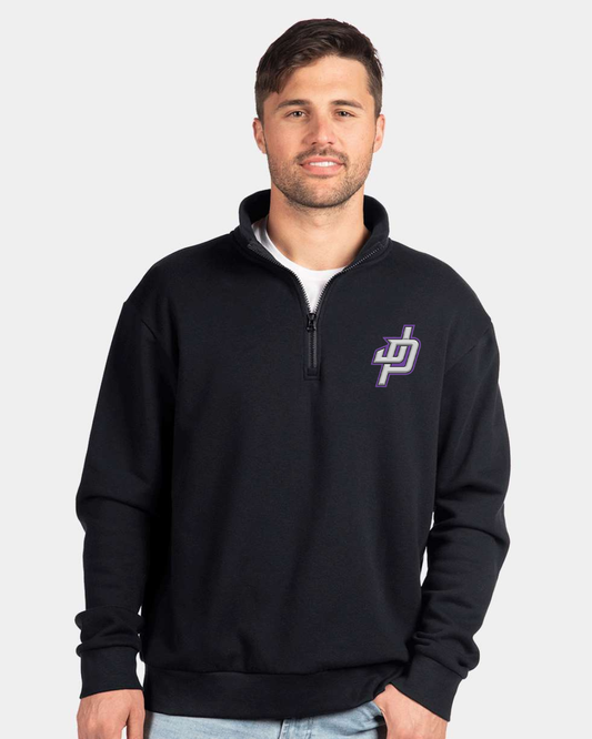Quarter-Zip with Embroidered Logo