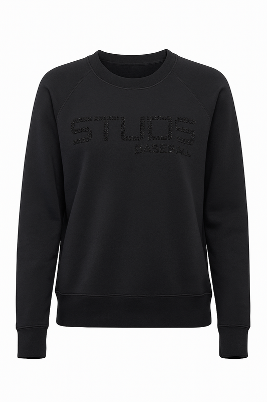 Studs Baseball Rhinestone