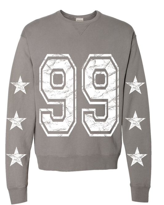 Custom Number + Stars