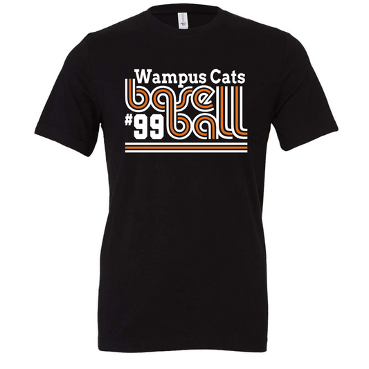 Retro Baseball Wampus Cats