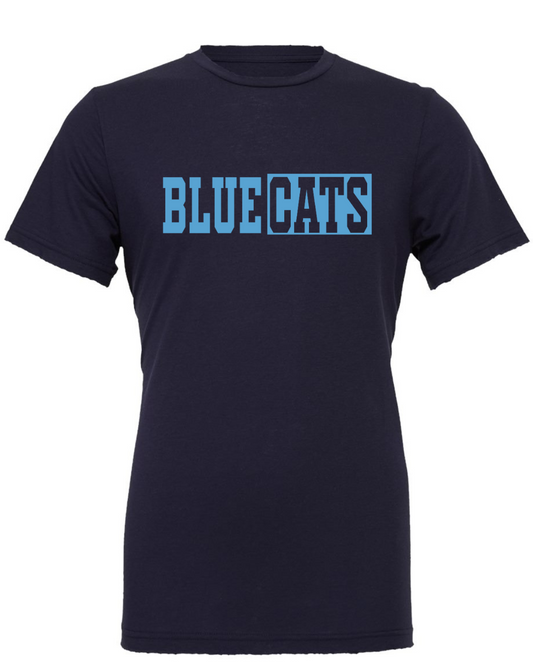 Blue Cats Cutout