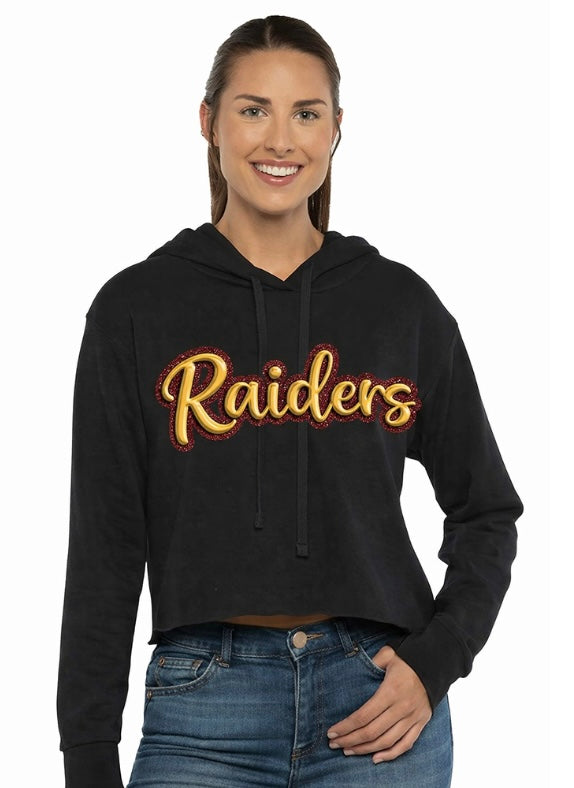 Raiders - Glitter and Gold Puff