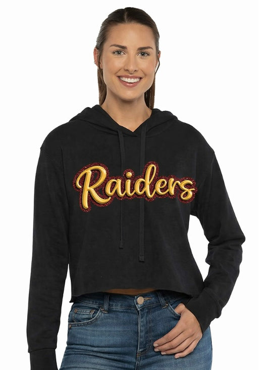 Raiders - Glitter and Gold Puff