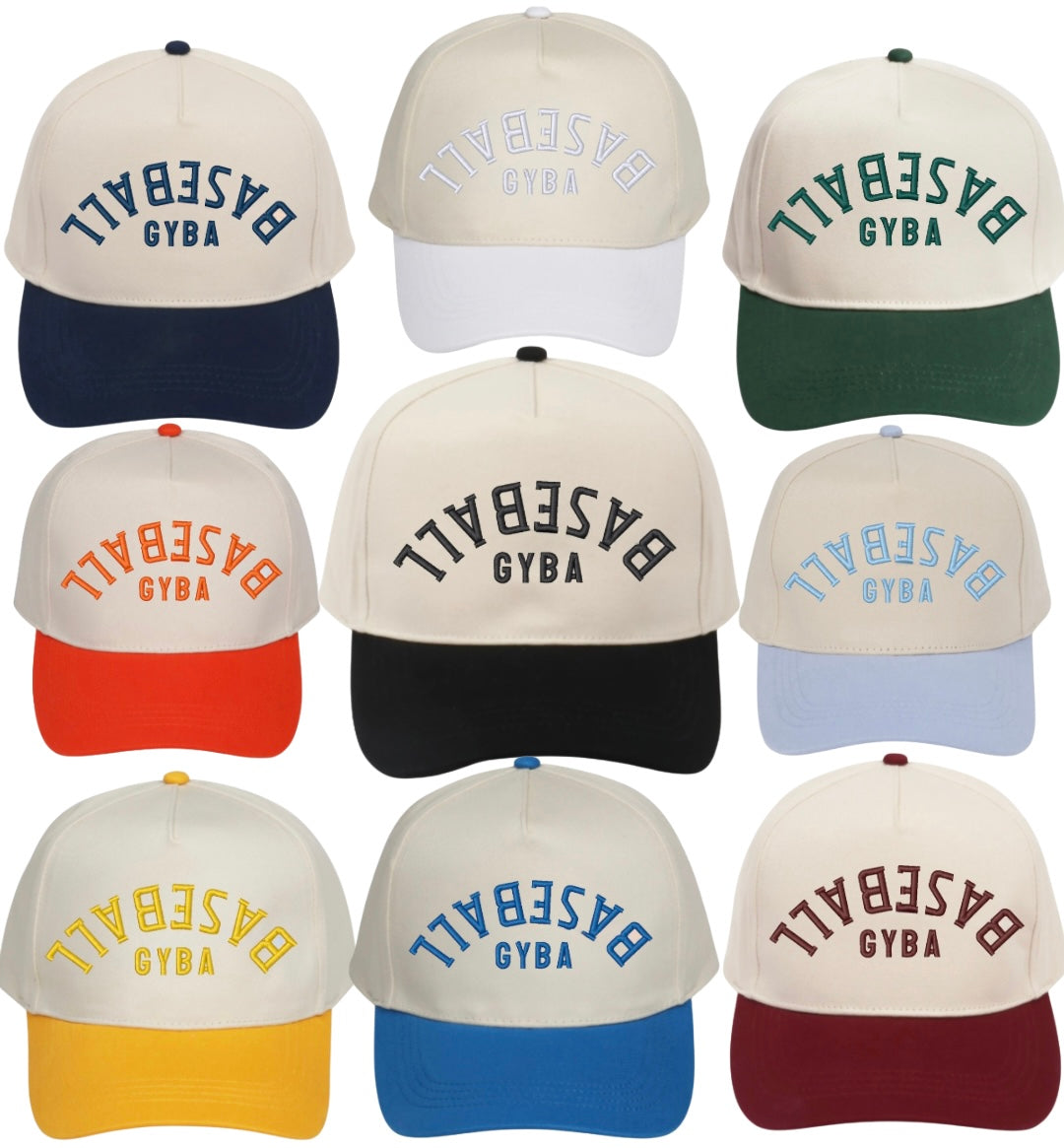 Baseball Upside Down GYBA