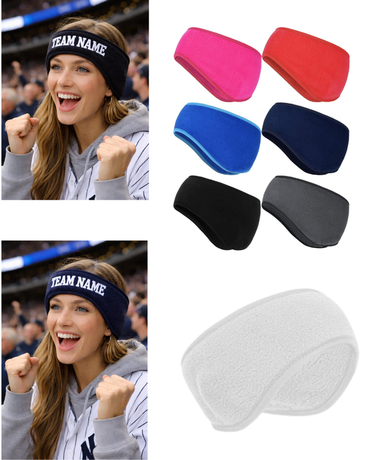 Custom Team Ear Warmer Headband